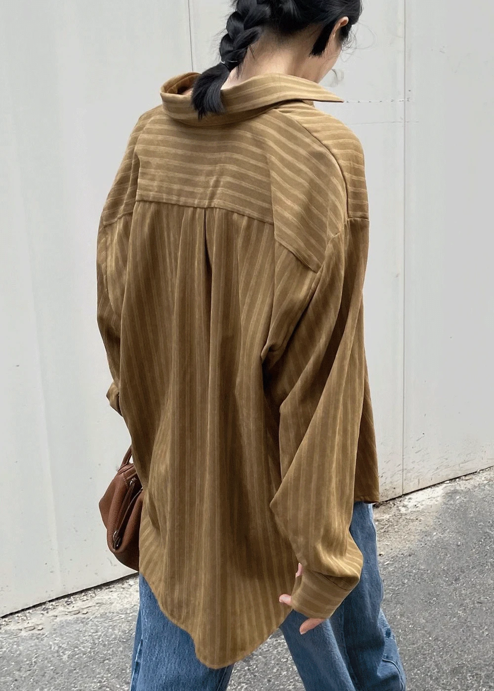 Suede stripe shirts