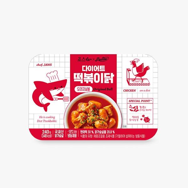 맛있닭 닭가슴살 다이어트 떡볶이닭 240g