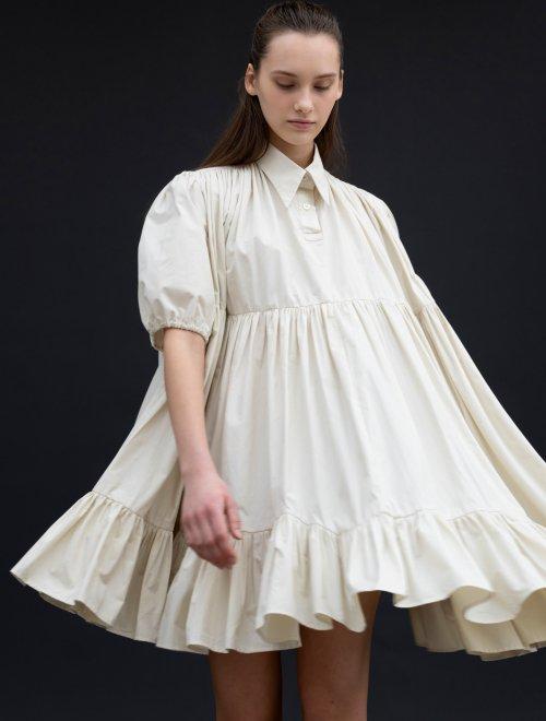 HALF HOLLY DRESS_TT2S604BE