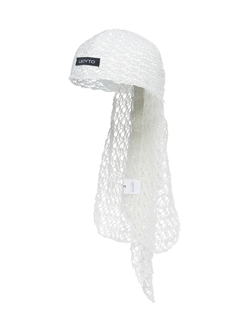 Netted Haed Wrap_[Ivory]
