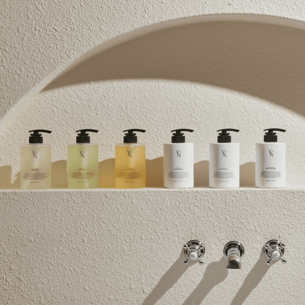 베르뷔 곤약 스크럽 바디워시 & 바디트리트먼트 500ml 세트