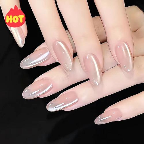 심플 자석젤 롱 네일팁