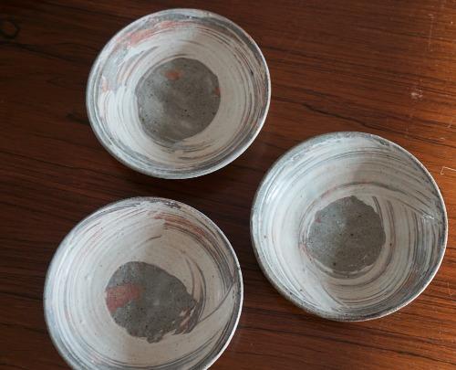 장훈성 작가  회오리 패턴 접시