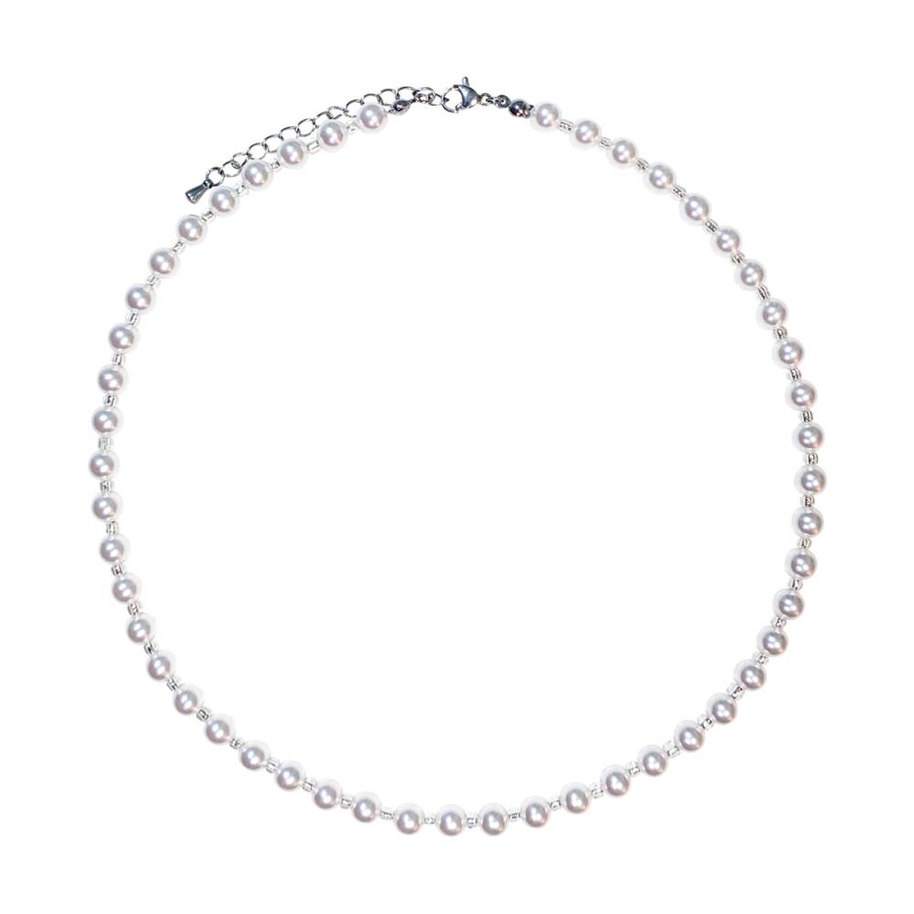 Essential white necklace (에센셜 화이트 목걸이)