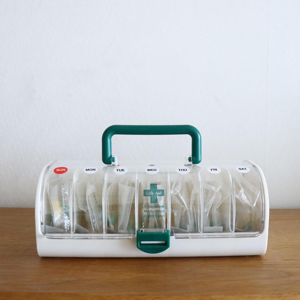 조제약 가루약보관 일주일 요일별 약통 약케이스