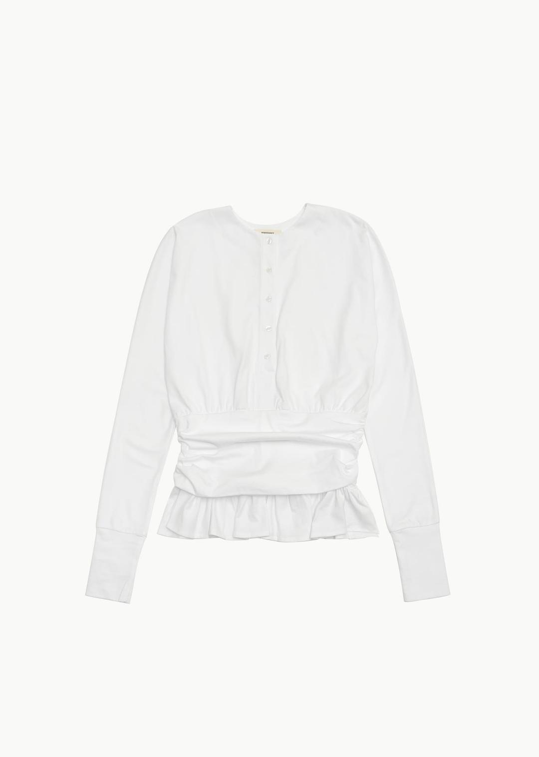 joni top, white