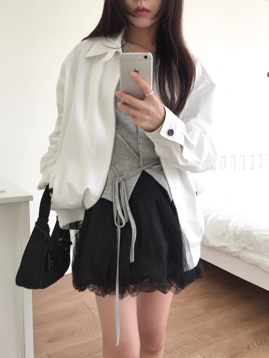 bomber jacket (2colors)