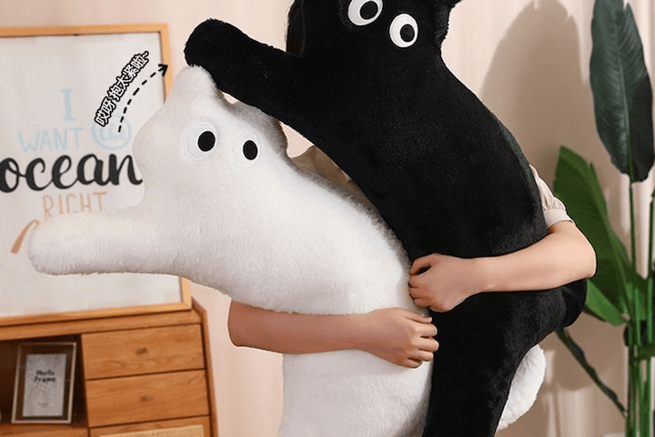 띠용캣 고양이 바디필로우 베개 쿠션 애착 100cm (3colors)