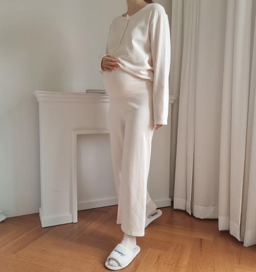 임부복*순한면상하의세트(수유가능/사이즈M.L)