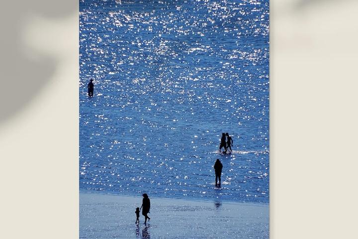 시원한 여름 바다 풍경 물멍 사진 포스터 액자 60종 29. Shining