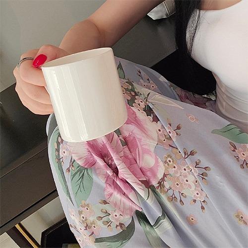 라온앤미 부케 플라워 긴바지 잠옷 파자마