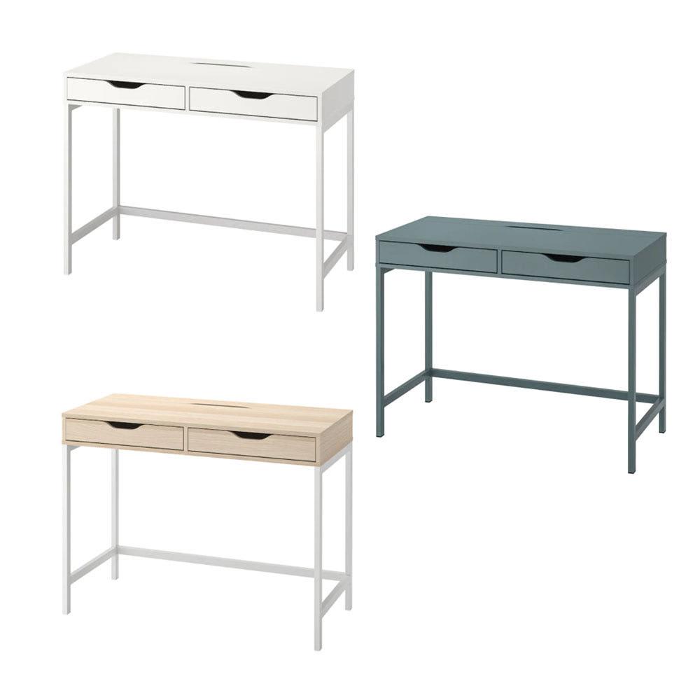 이케아 ALEX 알렉스 책상 100x48cm 일자형 서재 학생 원룸