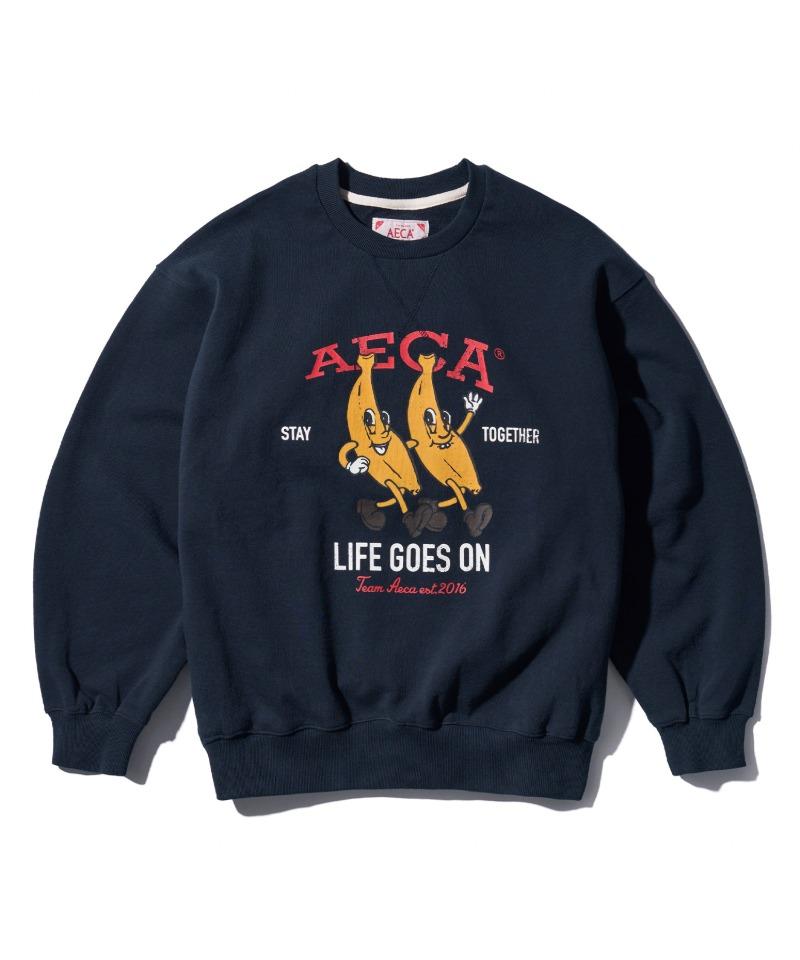 STAY TOGETHER SWEAT SHIRT-NAVY
