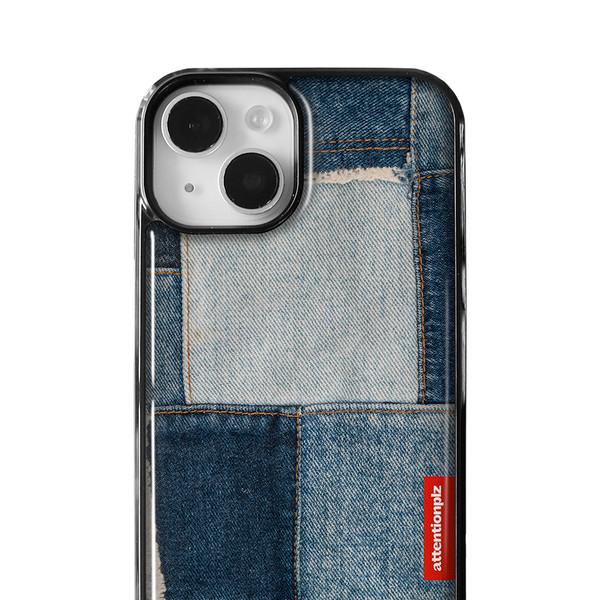 Patchwork Jeans (Epoxy / Magsafe glass case)