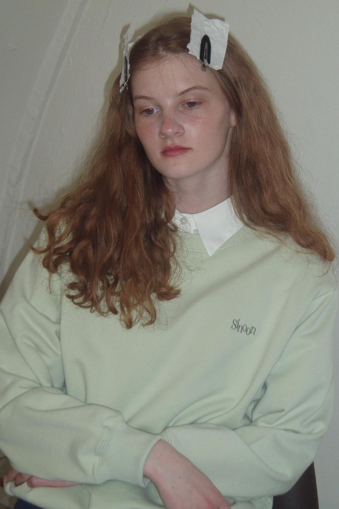 NOON SUNSET SWEATSHIRT (MOSS GREEN)