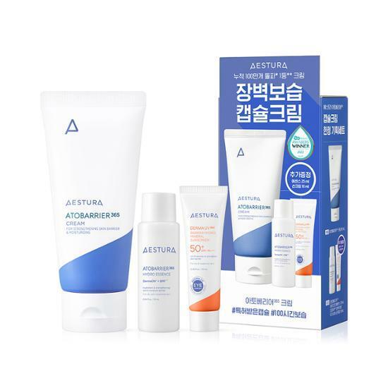 에스트라 아토베리어365 크림 80ml 기획 (+하이드로에센스 25ml+무기자차선크림10ml 증정)(2305)