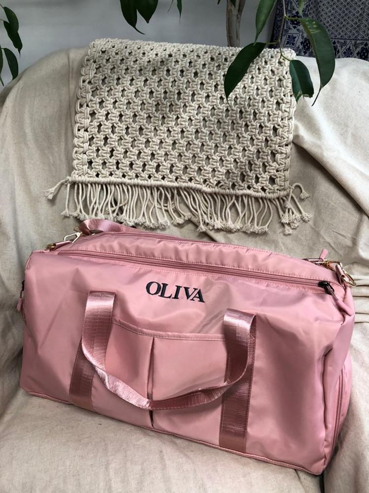 보스턴백 자수가능 운동가방 여행가방 / 수영 요가 필라테스 헬스 골프 테니스