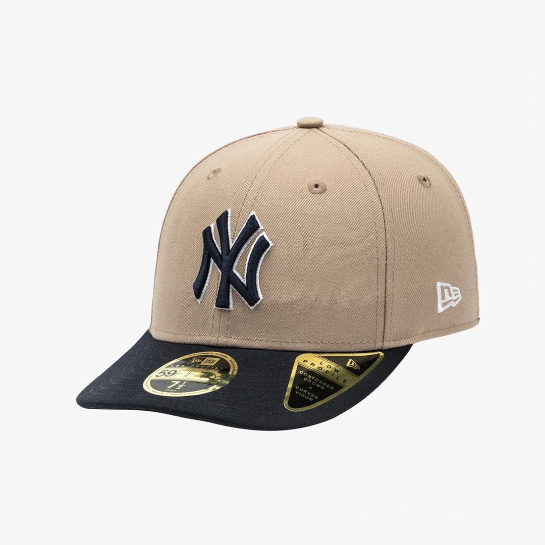 MLB 월드 시리즈 뉴욕 양키스 로우 프로파일 피티드캡 카멜