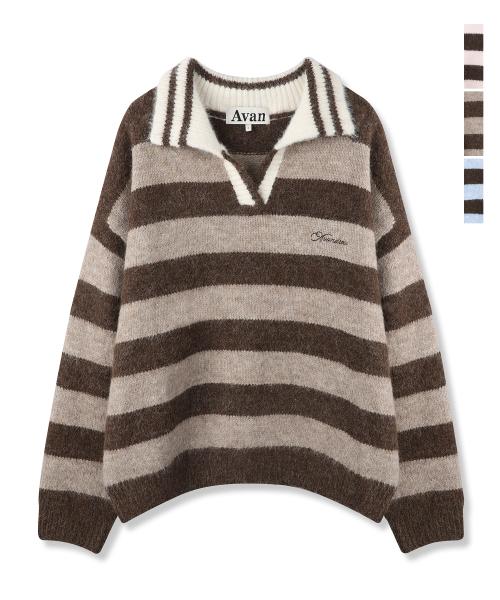 Stripe Rugby Knit_3Colors