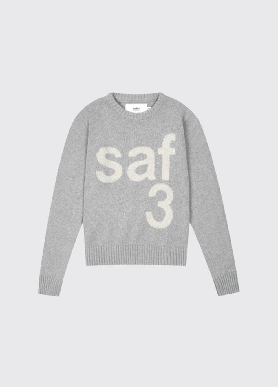 1/2 BASIC SAFARI KNIT GRAY