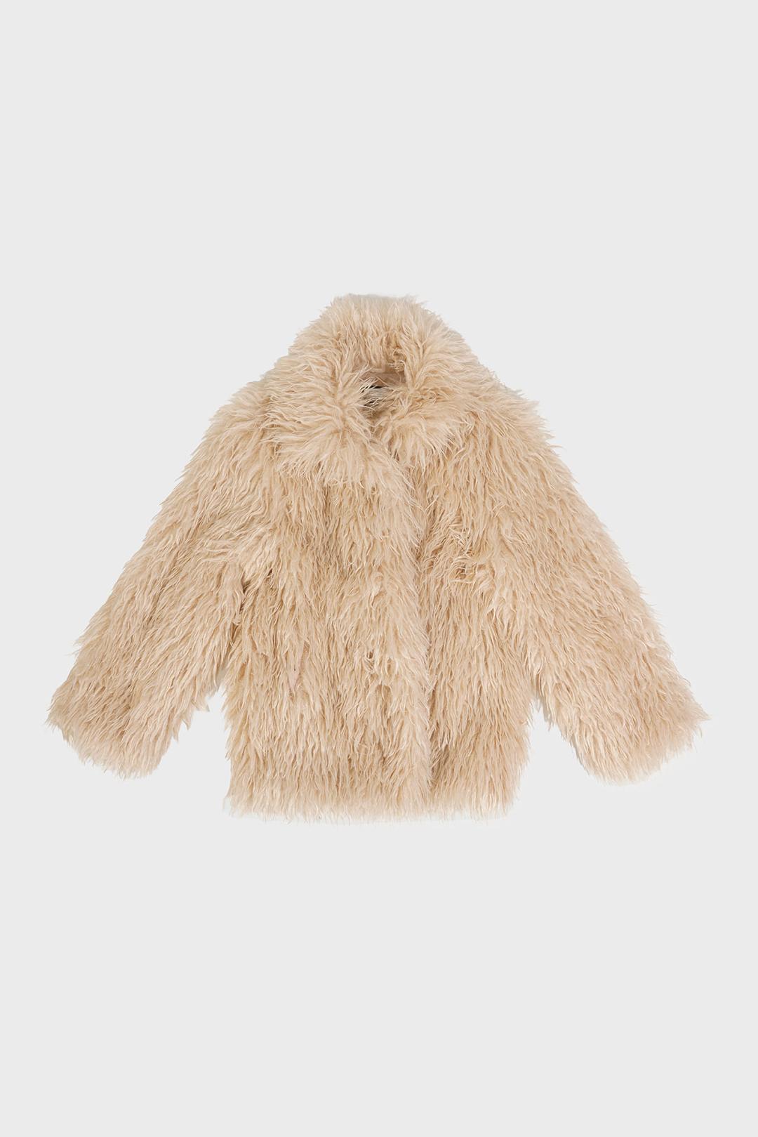 SHAGGY FUR COAT
