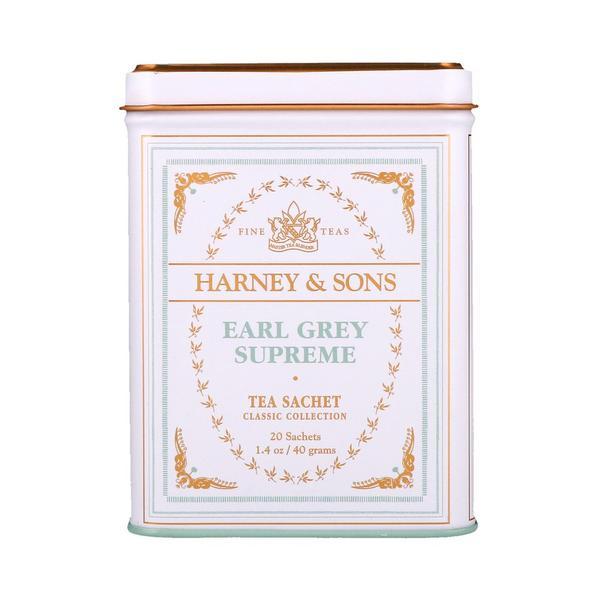 [iHerb 공식] Harney & Sons, 얼그레이 슈프레임 (Earl Grey Supreme), 20 봉지, 1.4 온스 (40 그램)