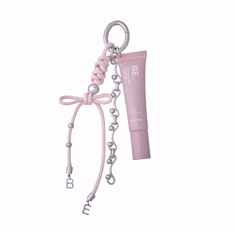 비건 플러피 플럼퍼 키링(01 Sheer Rosy / 02 Mellow Peach)