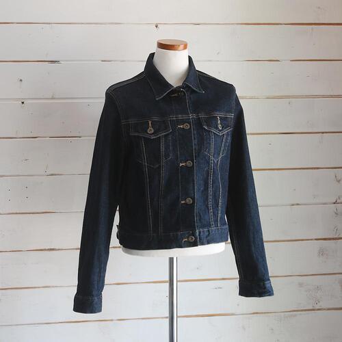 (vintage) 유니클로 데님 트러커 자켓 (여성용 M)
