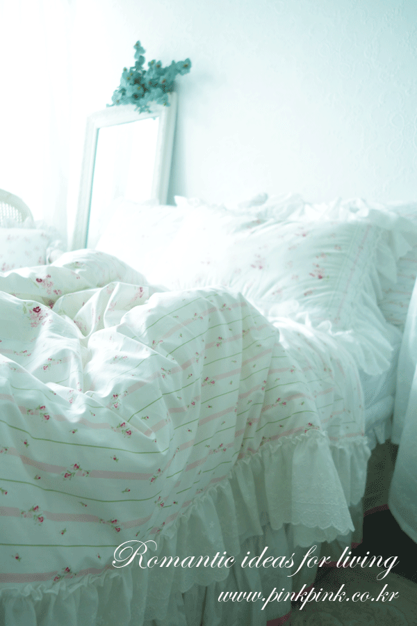 *쉐비 로즈버리 포플린 침구