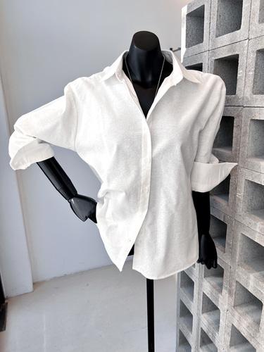 [2시이전 / 오늘출발가능] [VIVA] 23W 기모 데일리 심플 카라셔츠