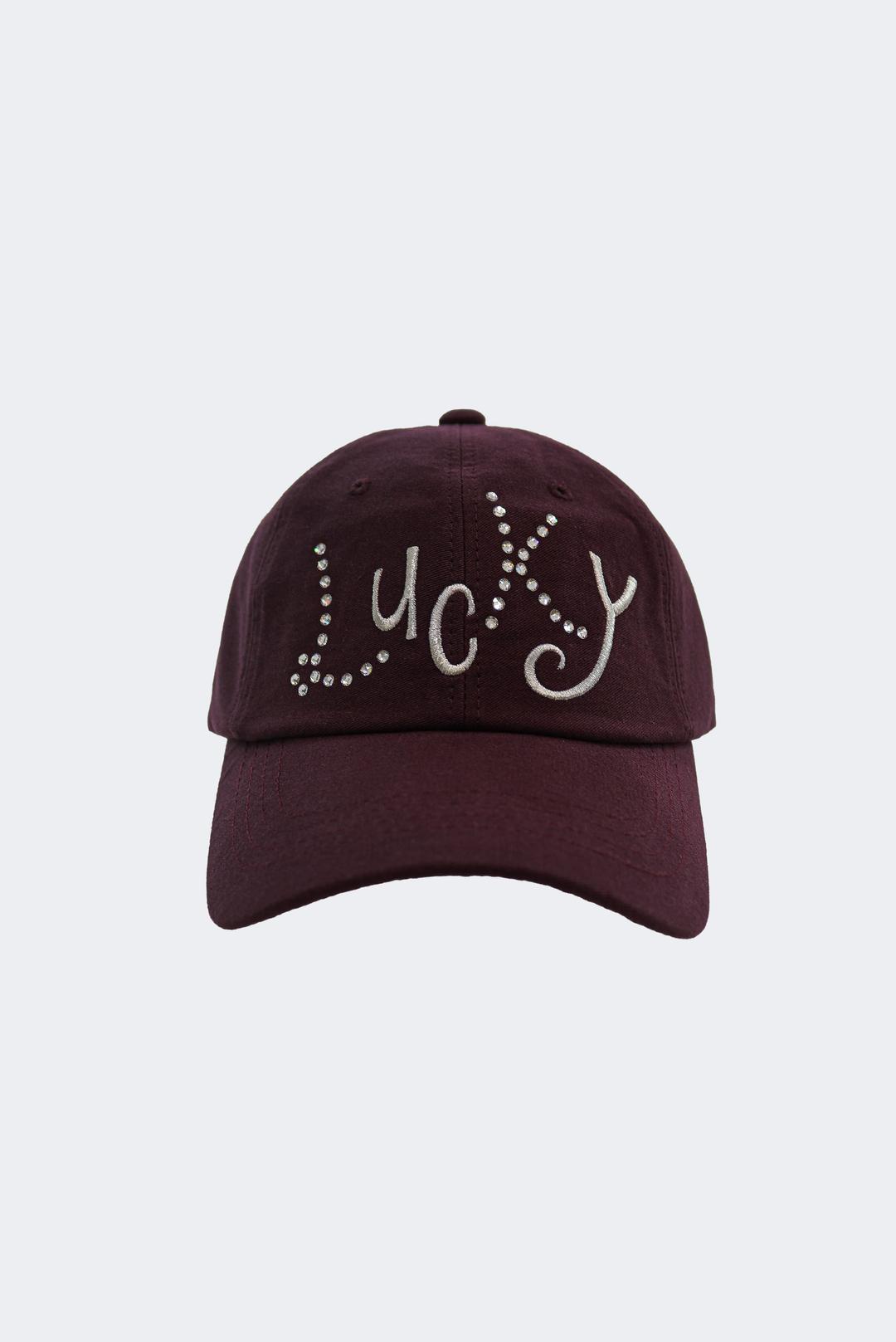 {Special} Lucky Cap_Burgundy