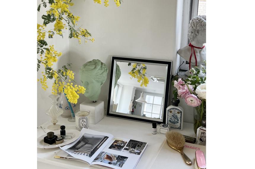 3.french mirror (3 ver-black*silver ) (2 size)