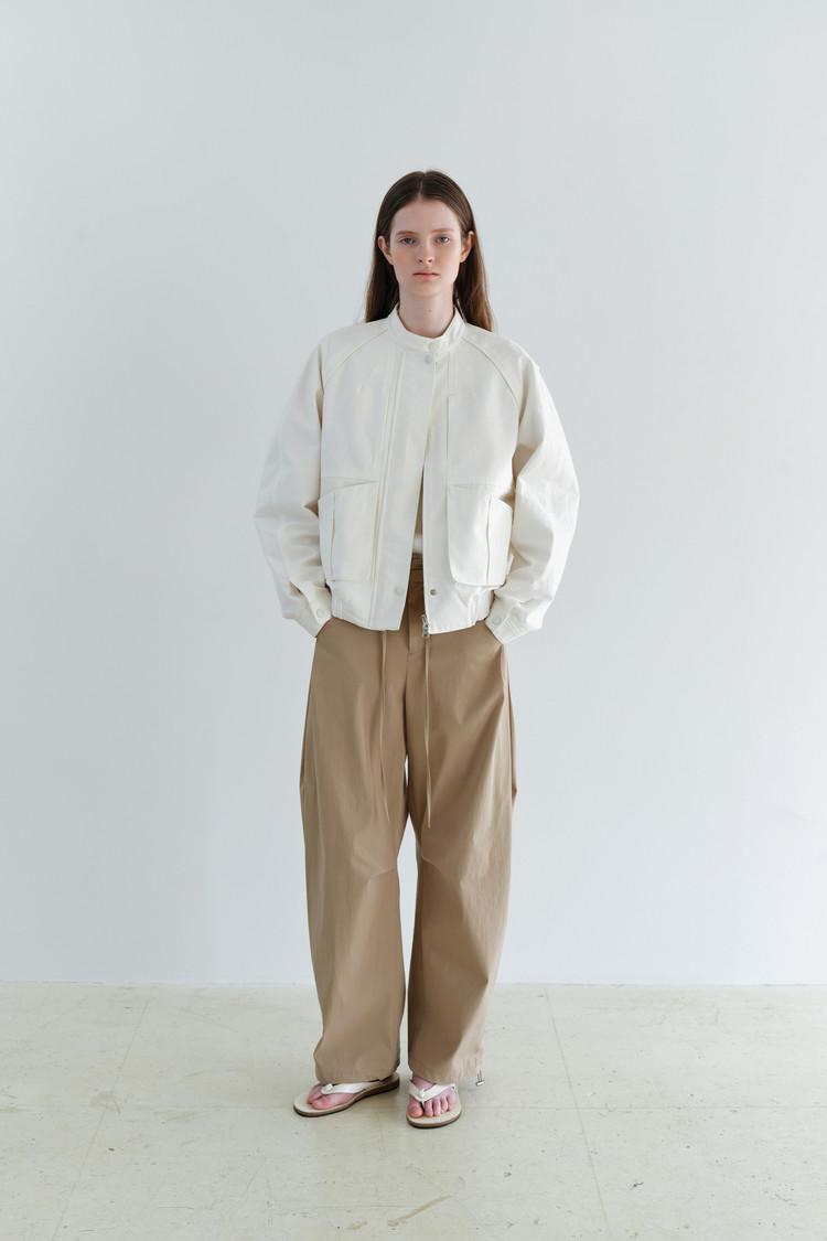 [2차 재입고] vector cotton jacket (ecru)