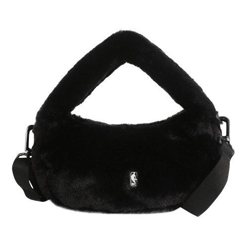 퍼 미니 호보백(K235AB303P) 블랙