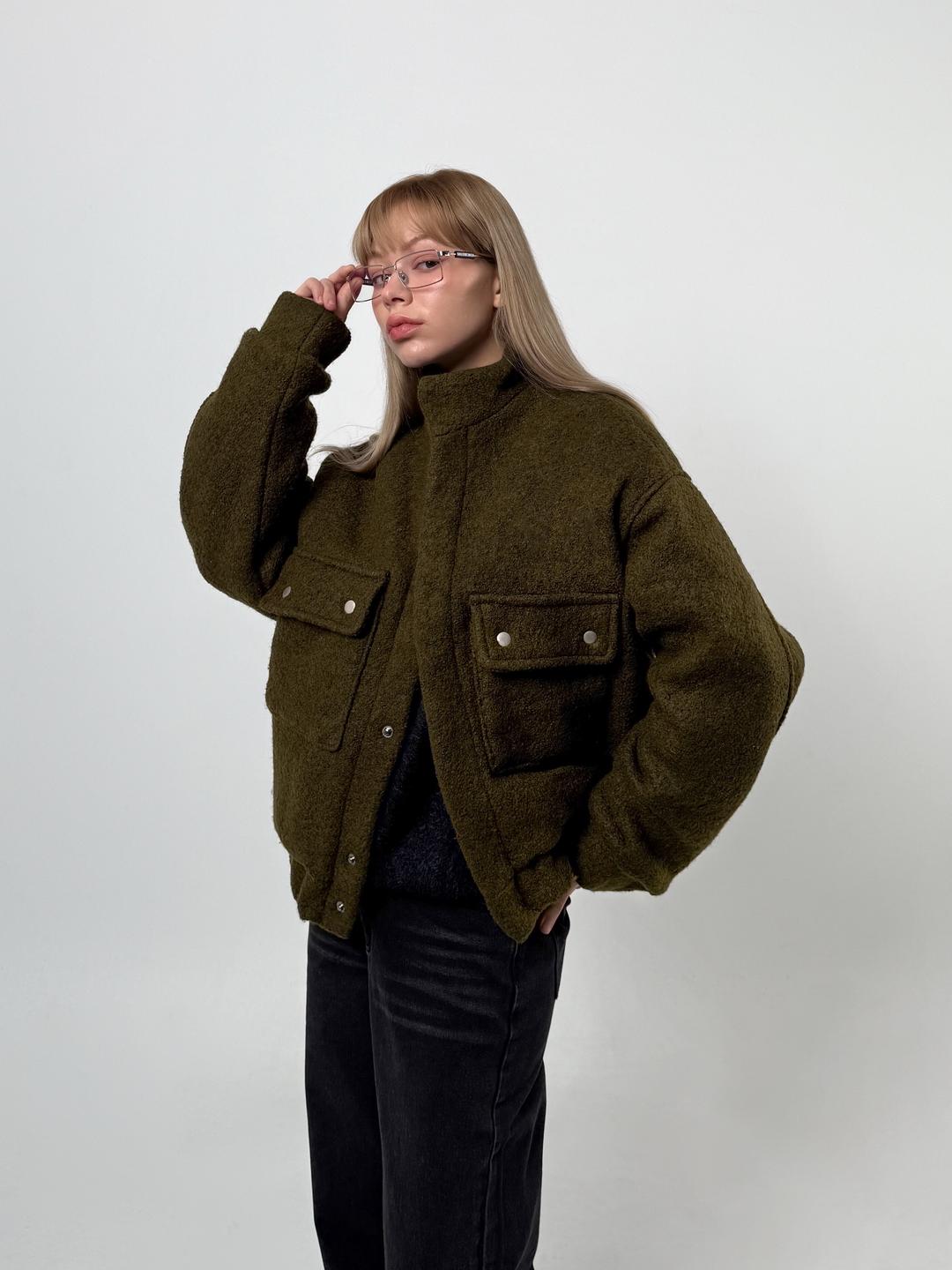 boucle blouson jumper