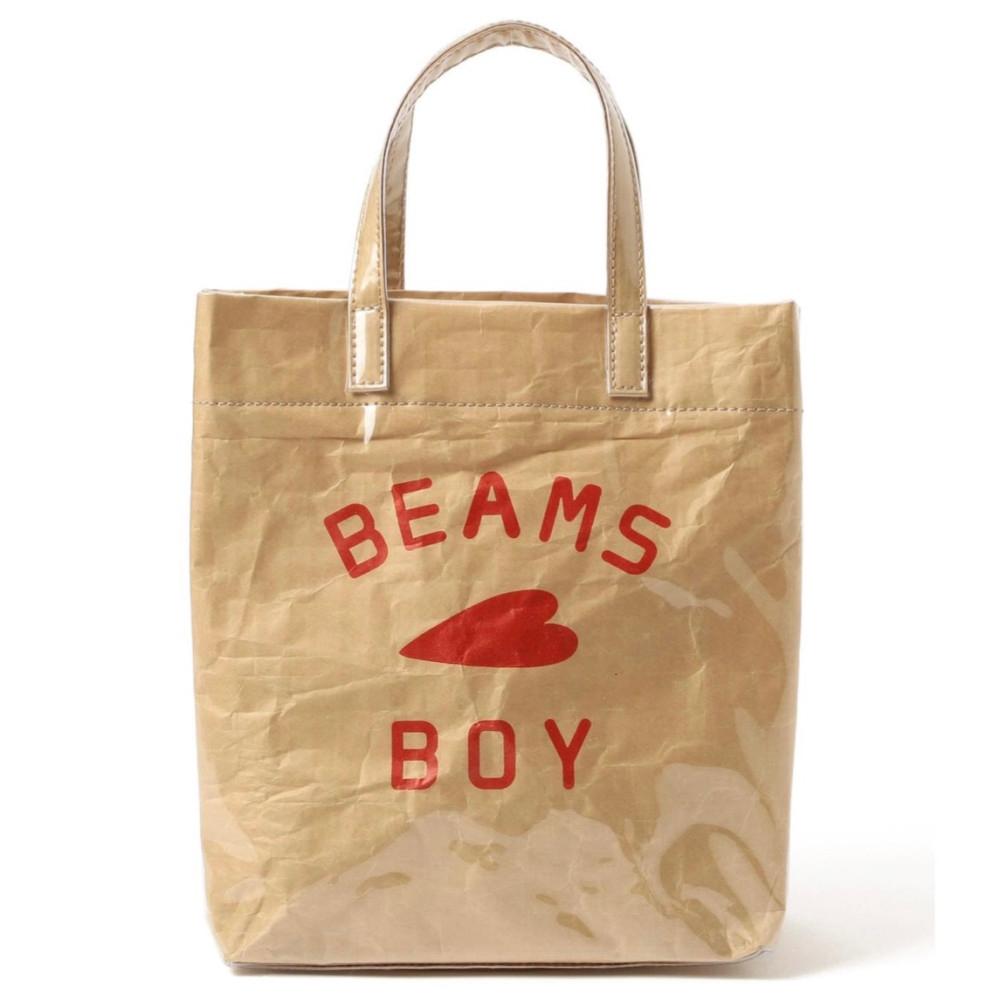 BEAMS BOY  BB LOGO SHOP BAG 빔즈보이 로고 쇼퍼백