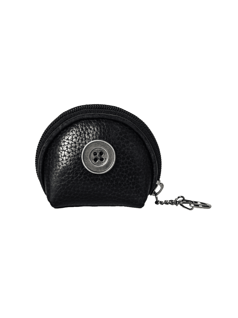 Button Coin Pouch (black)