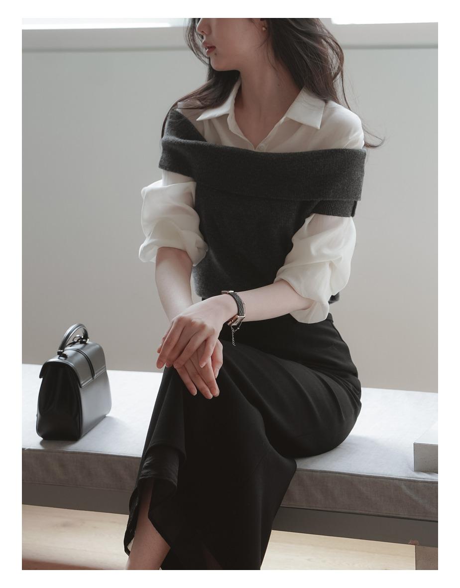 [2way] 어나더 니트 베스트 (2colors)