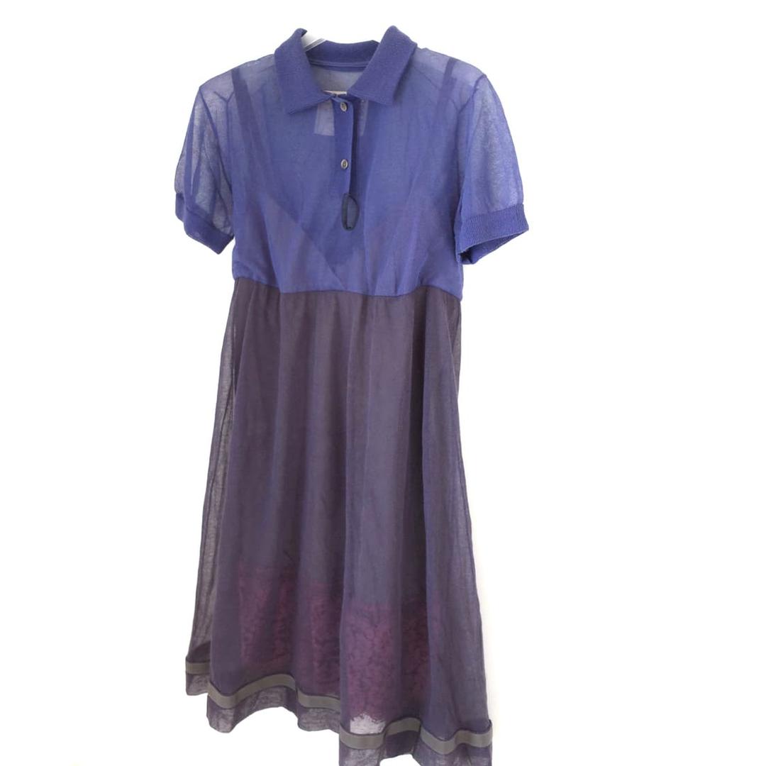 Sacai 사카이 레이어드 레이스 & 플레어 원피스 | 후루츠패밀리