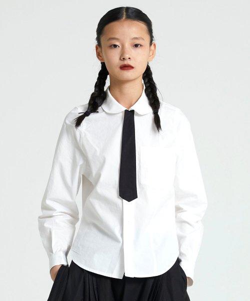 타이 셔츠 블랙