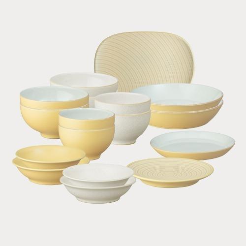 [어도러블홈] 임프레션 크림 x 머스타드 4인 세트