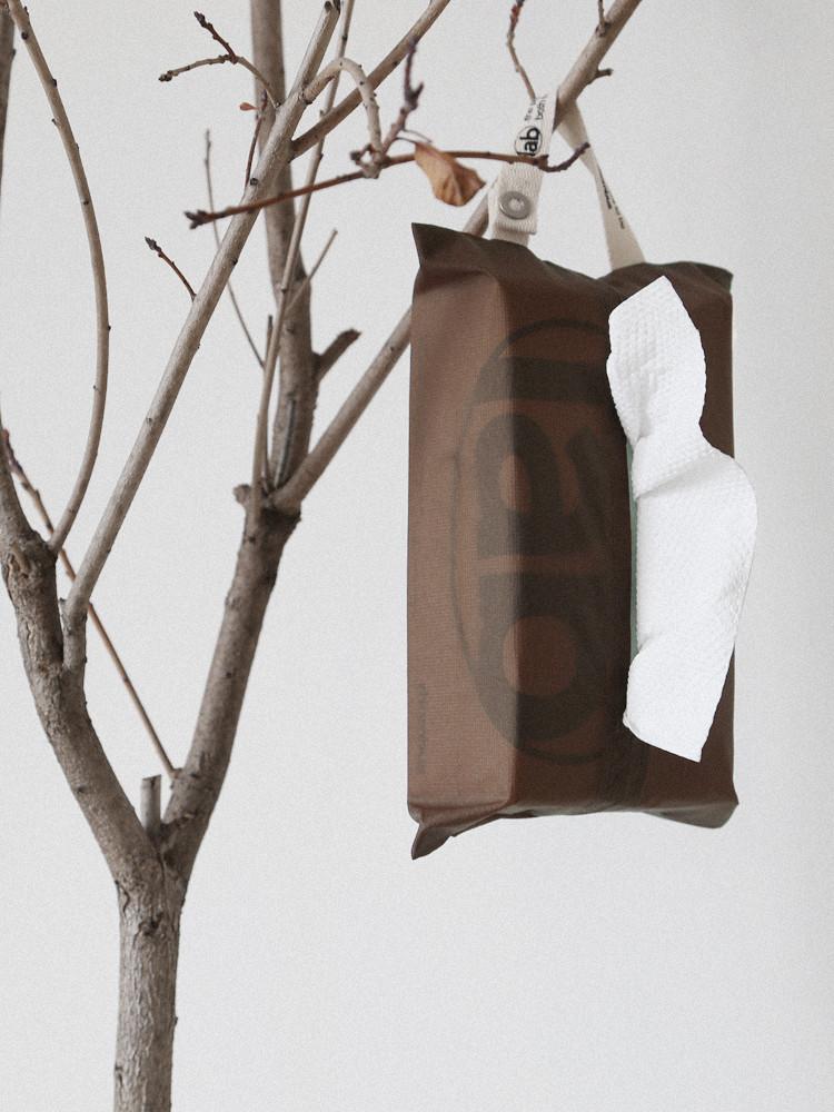 롬버스랩 스냅 티슈 커버 캠핑 키친타올 걸이