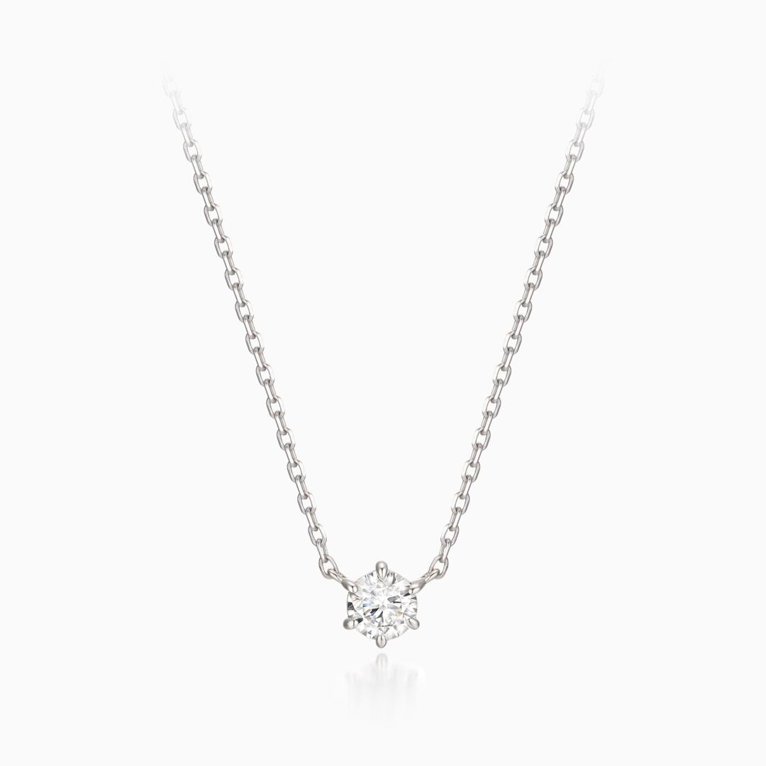 폰디먼트 솔리테어 0.3ct 목걸이 FNSF004LD