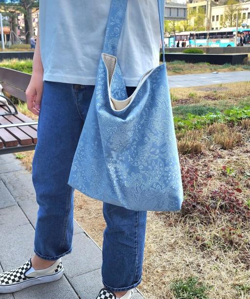 페이즐리 숄더백 에코백(2color)