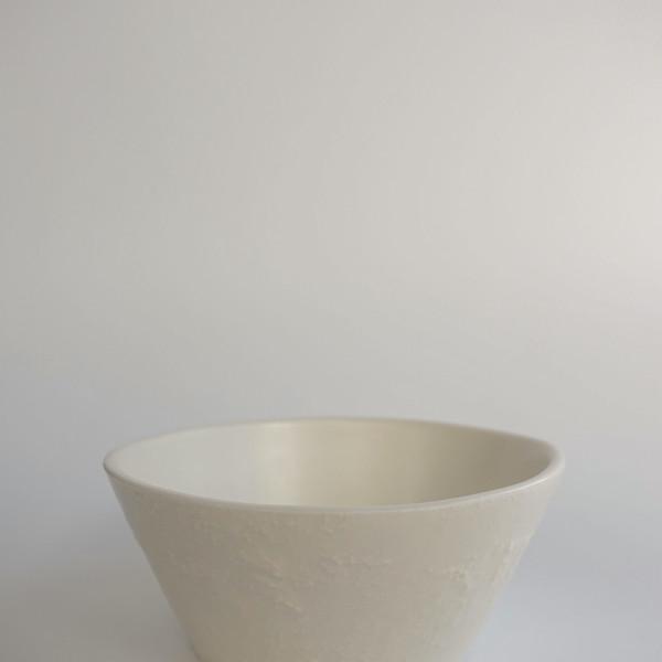 texture bowl - white