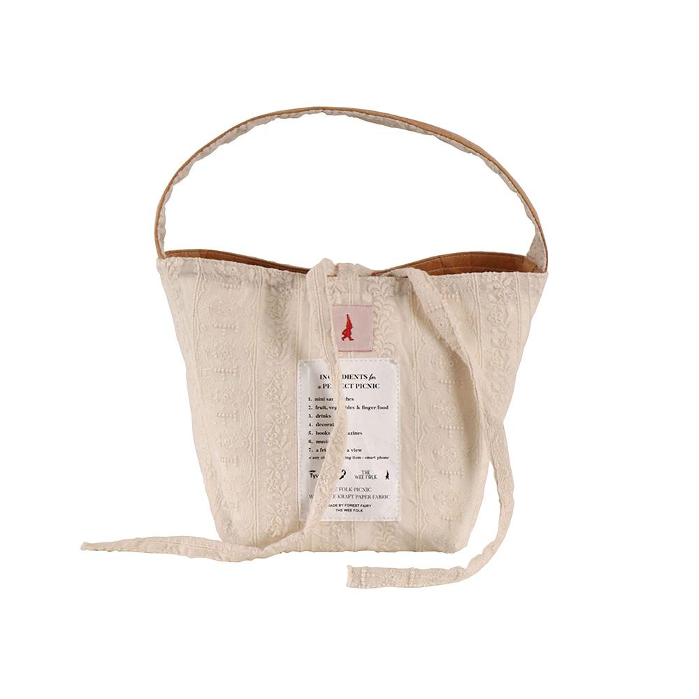 FLOWER LACE PICNIC BAG 플라워 레이스 피크닉 백