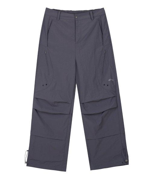 Angelnumber555 AN5 bootscut folded pants - 위시버킷