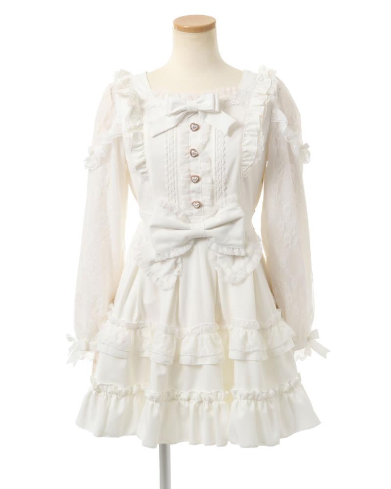 리즈리사 티아라 리본 티아드 원피스