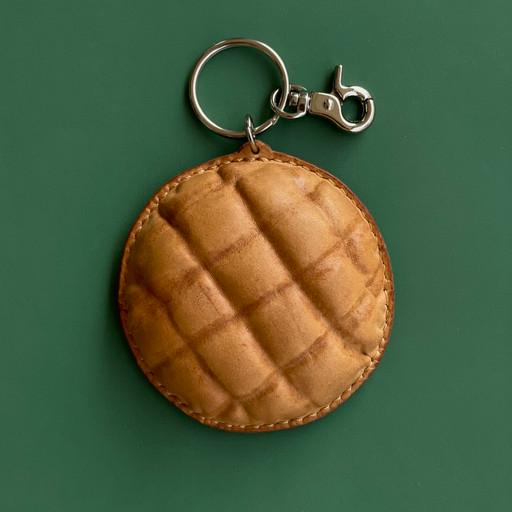 MOB 빵 - 가죽 멜론빵 키링 / 참장식