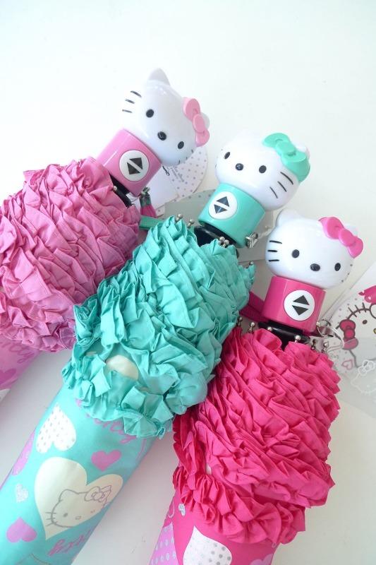 *sanrio* kitty frill umbrella (3color)